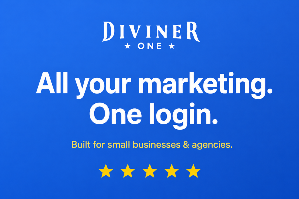 diviner one all your marketing one login